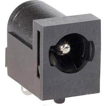 BKL Electronic 075823: Niedervoltschutz­buchse, 5,5 mm x 2,5 mm, einbaubar horizontal