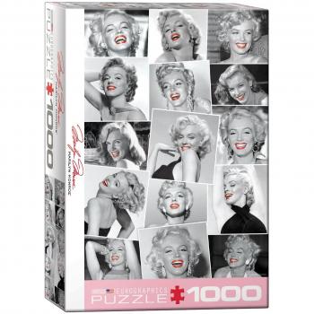 Eurographics Marilyn Monroe Jigsaw Puzzle by Bernard of Hollywood, 1000 Pieces, Multicolor