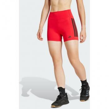 Adidas Optime Performance Leggings – 3 Streifen, Kurze Version