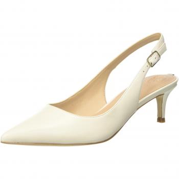 Guess Footwear Dress Sling Back, Scarpe col Tacco Punta Chiusa Bambina, Avorio