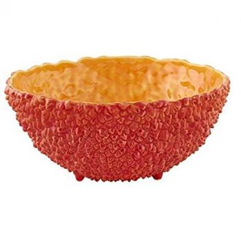 Saladier Amazonia 25 cm Orange Bordallo Pinheiro