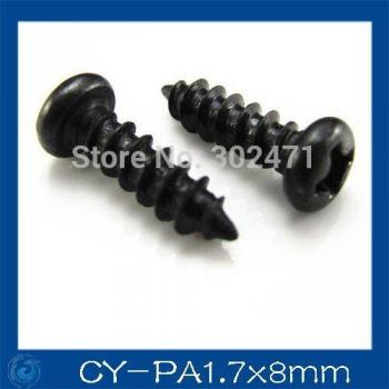 300pcs Round Head PA1.7 * 8mm Screws for CCTV Cameras