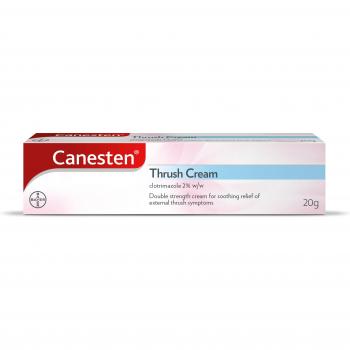 Canesten 2% Clotrimazole Thrush Cream, 20 g