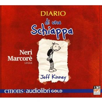 Diario di una schiappa letto da Neri Marcorè. Audiolibro. CD Audio formato MP3