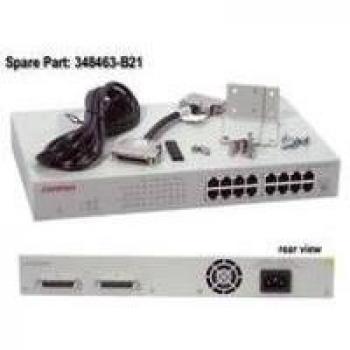 Hewlett Packard Enterprise 16-Port HUB, 10/100 UNM W/S **Neu im Einzelhandel**, 348463-B21