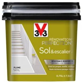 V33 Rénovation Perfection Peinture Plume Satin 0,75L