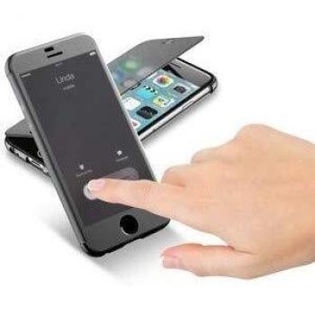 Protezione Libro Touch iPhone 6 Nero Opaco CellularLine