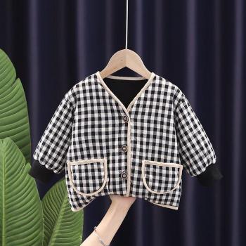 Chaqueta Gruesa de Terciopelo con Tapa de Cabeza