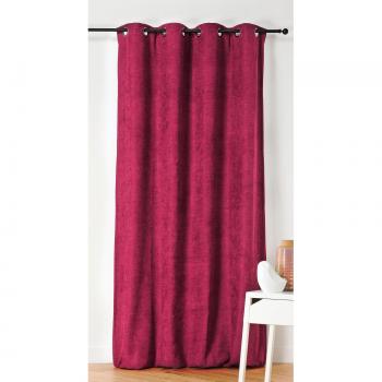 Rideau Fuchsia 100 % Occultant 140x260 cm