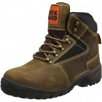 Carrick R346 X Unisex Sicherheitsschuhe EU 47 Braun/Weiss/Grau