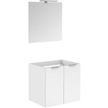 Badkamermeubel Allibert Europack 60 cm – style moderne, blanc lustré