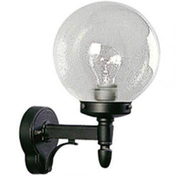 Albert Leuchten 1x75W Outdoor Wall Light with Bubble Glass