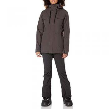 Volcom Damen Snowshirt Shadow Insulated, Schwarz, X-Large