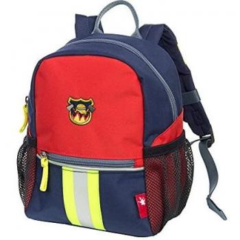 Sigikid Kinderrucksack Frido Feuerwehr 25 cm rot/blau