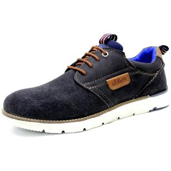 S.Oliver Herren Sneaker 13605, Blau (Navy), 45 EU