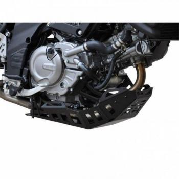 Zieger Motorschutzplatte Alu schwarz für Suzuki DL 650 V-Strom /XT 2011