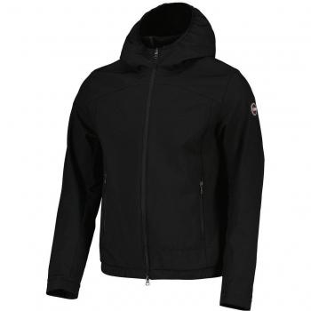 Colmar Black 2XL Men's Light Jacket with Hood