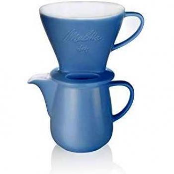 Melitta Pour Over Set blau 0,6 l Kaffeekanne