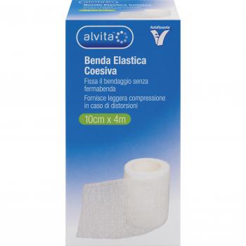 Alvita 10x4 m Bande Cohésive Élastique