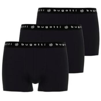 Bugatti Mailand Boxershorts – 3 Stück, Bündchen mit Markenlogo