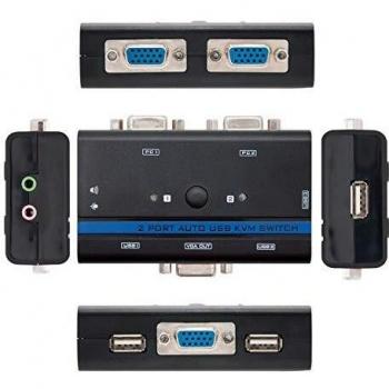 Nanocable 10.12.0001 commutateur écran, clavier et souris