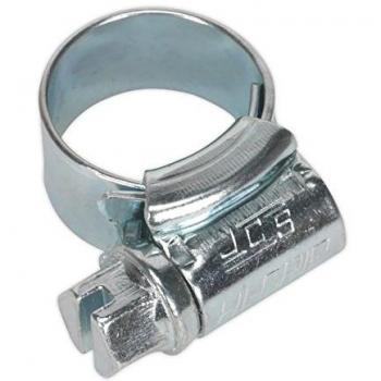 Sealey High Grip Zinc Plated Hose Clips 9.5mm