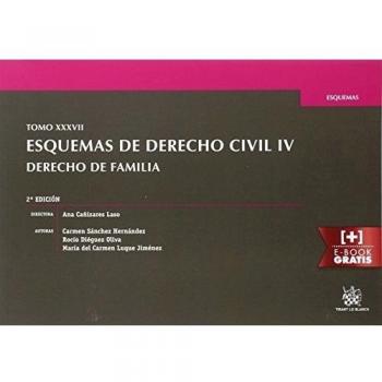 Tomo XXXVII Esquemas de Derecho Civil IV Derecho de Familia 2ª Edición 2016