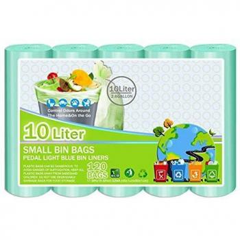 NatureSeal 10L Compost‑Ready Bin Liners – 120 Pieces for Home Use