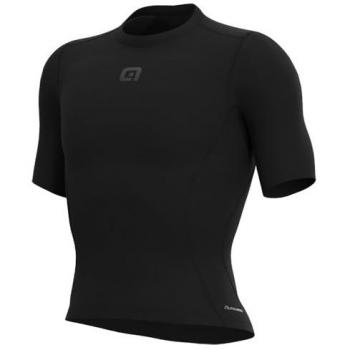 Maglietta Intima Tecnica Alé Grid Maniche Corte Nera