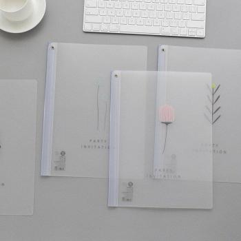 Cartoon-Themed A4 Folder Clips with Rotating Design