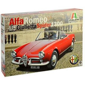 Modello in plastica Alfa Romeo Giulietta Spider 1300 1:24