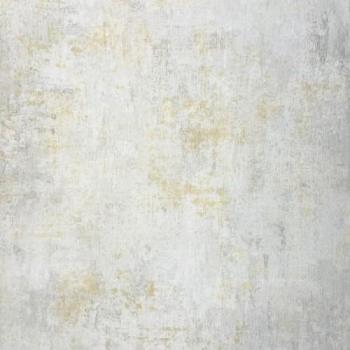 Papel pintado “Industrial Chic” – World of Wallpaper 10m x 53cm, gris y oro