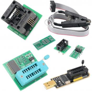 Kit de Programación CH341A USB para BIOS con Conector de 8 Pines