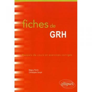 Fiches de GRH: Rappels de cours et exercices corrigés