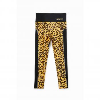Leggings Slim Stampa Animale Glamour