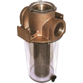 Groco 1-1/4 Inch Raw Water Strainer with Stainless Steel Basket