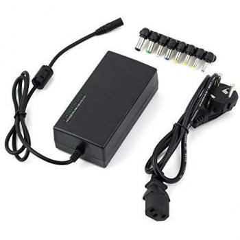 Caricatore Universale 96W per Laptop con LCD e 8 Adattatori