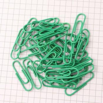 28MM Color Plastic-Coated Paperclips