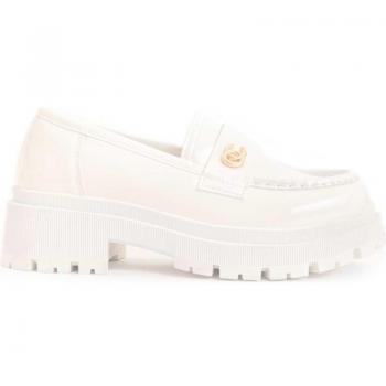 Mocasín de Plataforma Montevita Megane2 Blanco