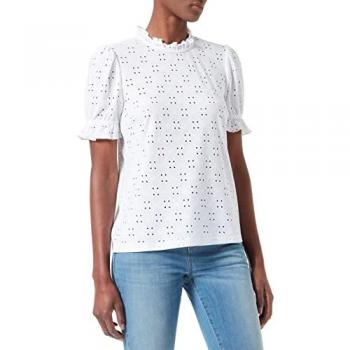 Vila T-Shirt A Maniche Corte Vikawa Flounce 2XL