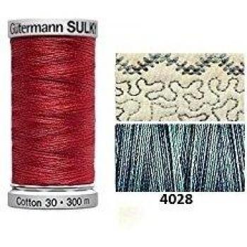 Sulky 30wt Variegated Cotton Thread 300m Storm Clouds