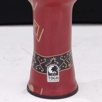 Toca Djembe Freestyle 10 Accord Mécanique Rouge Bali