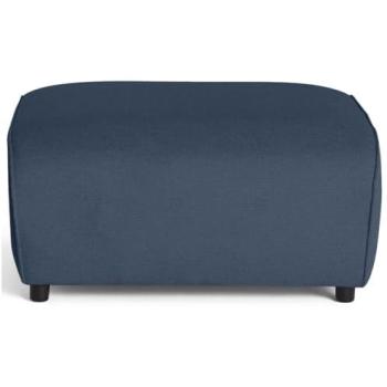Pouf Bleu Texturé Lisa Design
