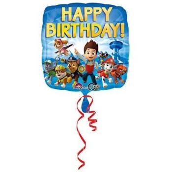 Paw Patrol Happy Birthday Folienballon 43 cm
