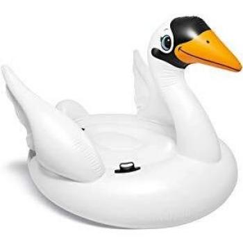 Cygne géant avec coussin pour piscine Intex