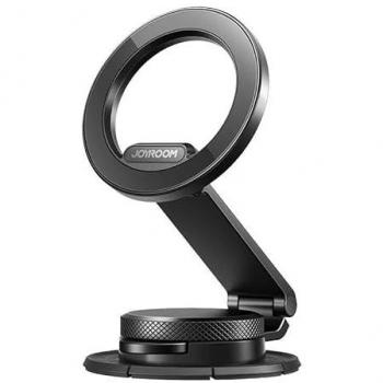Joyroom Faltbarer Magnetischer Autotelefonhalter für Armaturenbrett, Schwarz