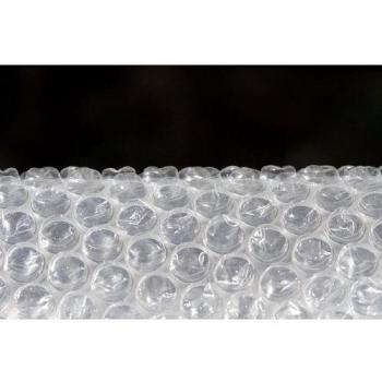 Jiffy Clear Bubble Film Roll, Small Bubbles (10mm Diameter x 5mm Height), 500mm x 100m Size