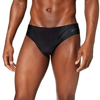 Speedo Herren Badehose Tech Placement 7 cm, Schwarz/Ardesia, 40 (DE 8), 809739
