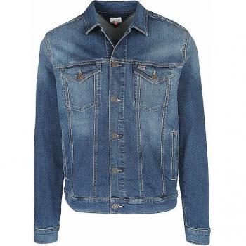 Veste de Jean Élégante Tommy Hilfiger Bleu 93 % Coton