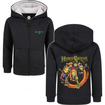 Heavysaurus Enfant – Veste Capuche Noire, 92–152 cm
